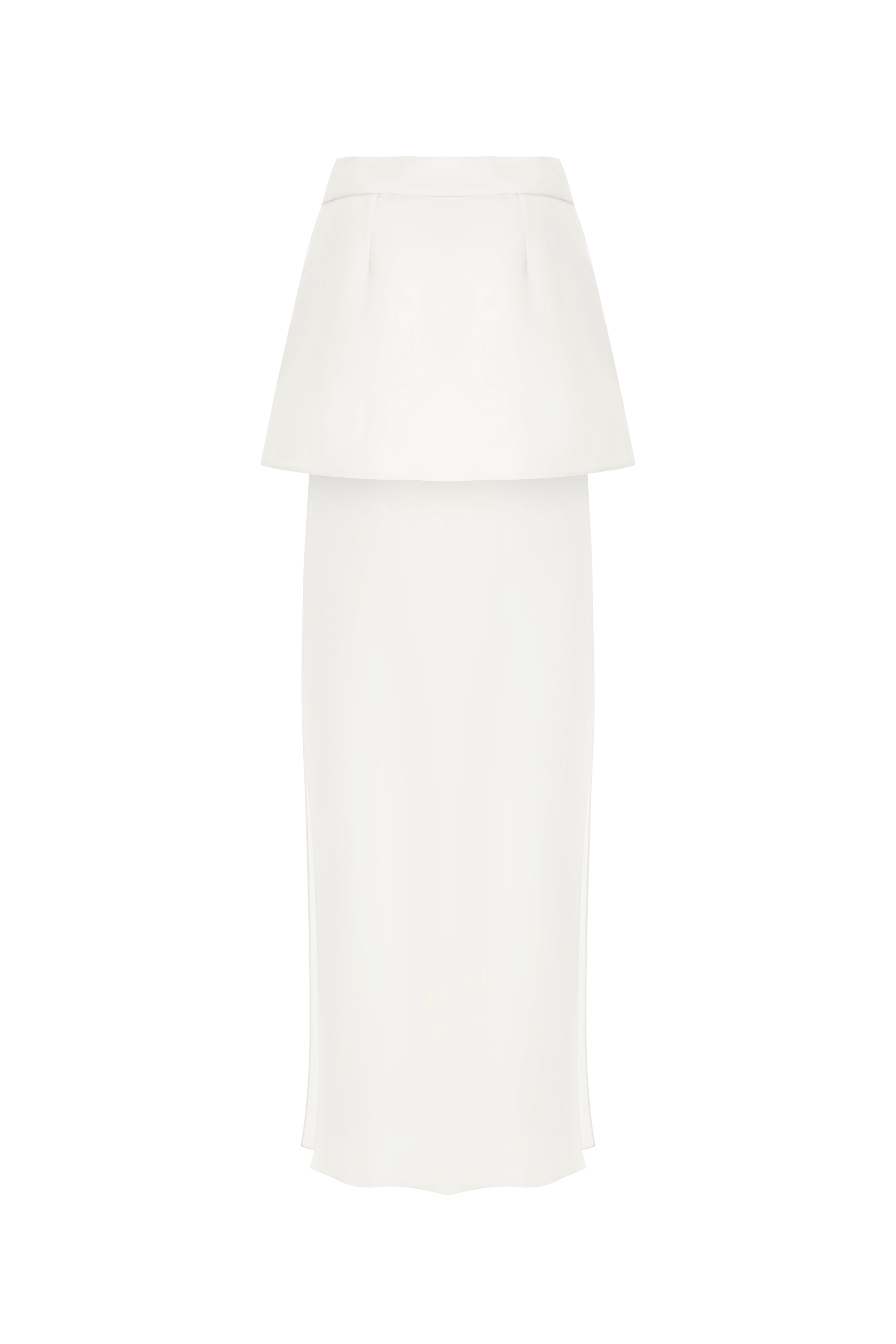 Double-Layer Skirt in Mini and Maxi Lengths