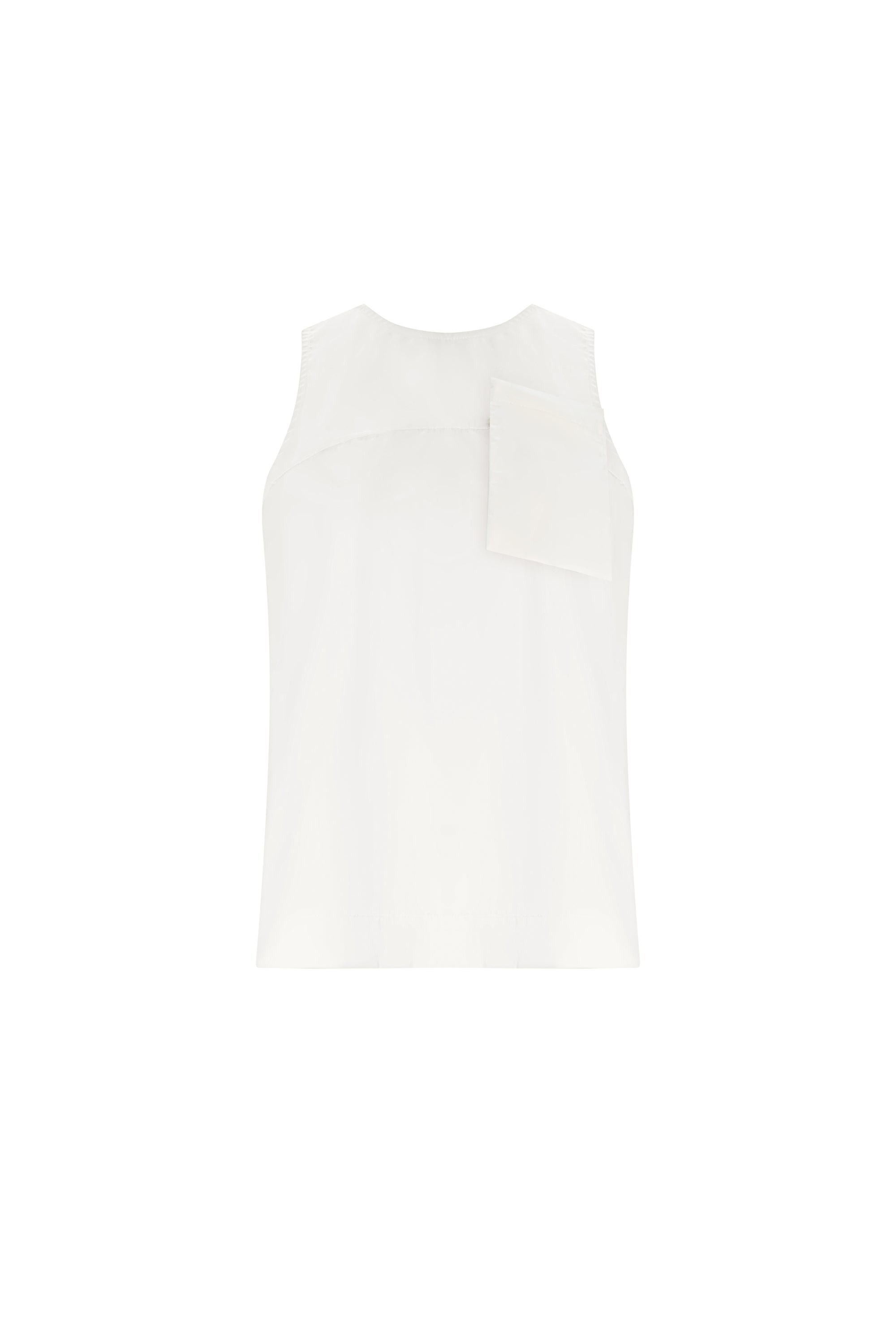 Cotton Top with Detachable Pocket