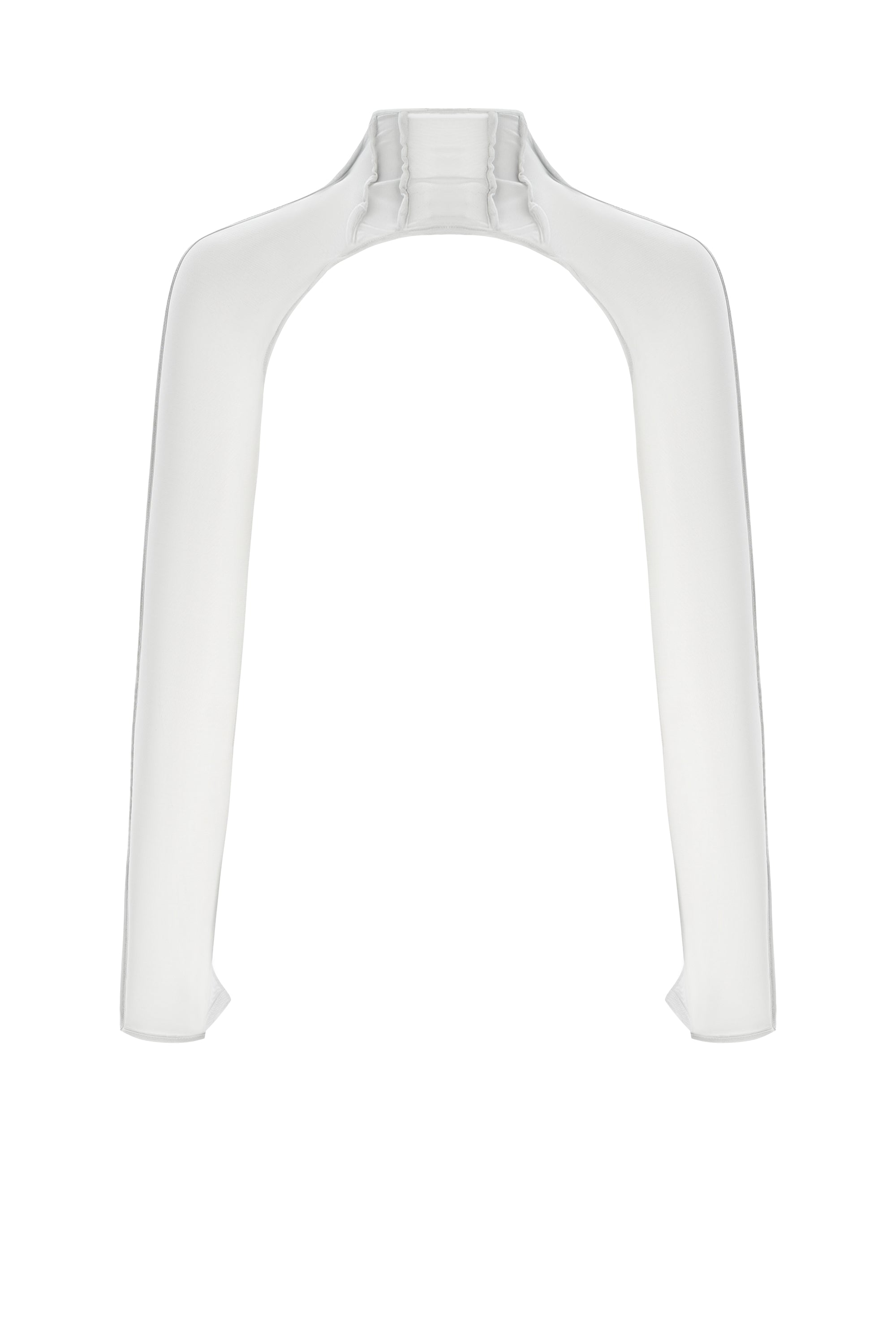 Long-Sleeve Collar with Detachable Gloves