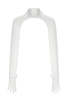 Long-Sleeve Collar with Detachable Gloves