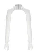 Long-Sleeve Collar with Detachable Gloves