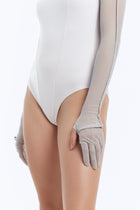 Long-Sleeve Collar with Detachable Gloves