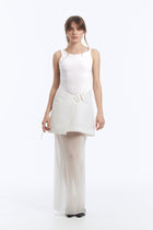 Double-Layer Skirt in Mini and Maxi Lengths