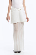 Double-Layer Skirt in Mini and Maxi Lengths
