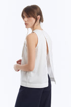Cotton Top with Detachable Pocket