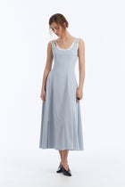 Midi Dress with Zip Detail