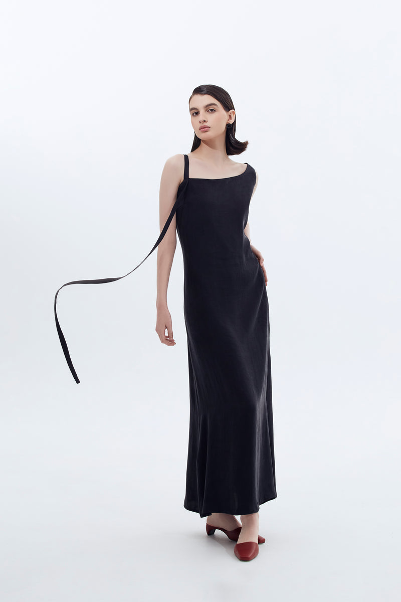 Cupro Midi Dress